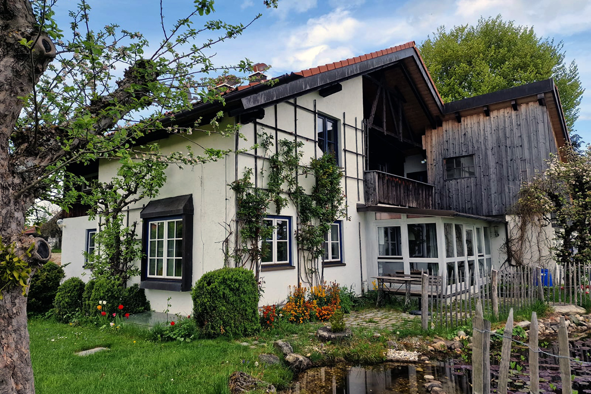 Ferienwohnung in Peretshofen, Garten